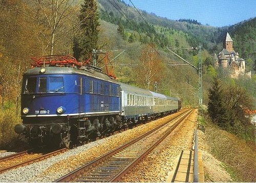 Elektro lok 118 008 e - ·, elektro-lok