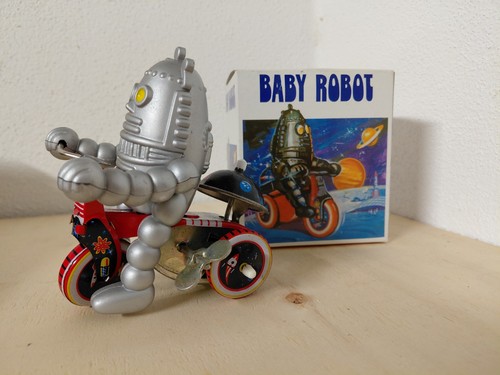 Blechspielzeug baby robot - baby,