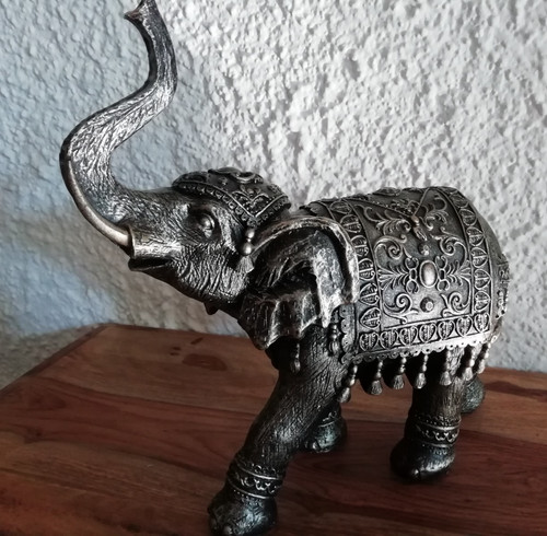 Deko elefant mit indischer - deko-elefant, "indischer