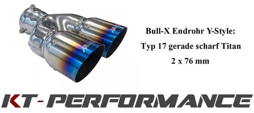 Bull endrohr typ 17 - 1x,