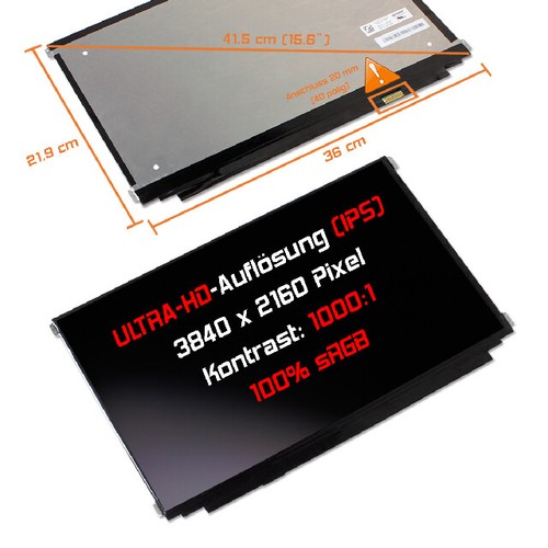Led display matt passend - 15,6",