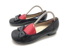 Ladysko Damen Halbschuh Slipper Comfortschuh Schwarz Gr. 39 (UK 6)