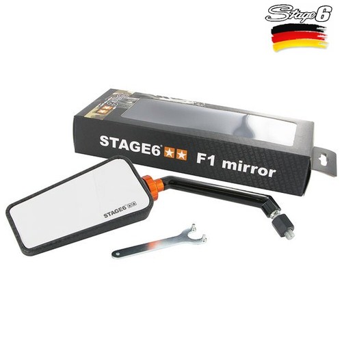 Spiegel links carbon look - links,