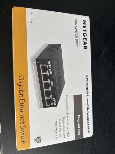Netgear gs305 port gigabit - netgear,