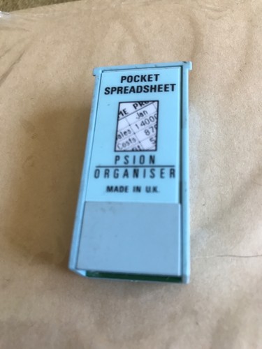 Psion pocket spreadsheet - psion,
