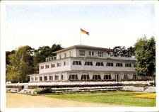 Ak Potsdam, Regattahaus, Luftschiffhafen am Templiner See - 11392303