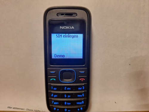 Handy nokia 1208 schwarz ohne - handy, (ohne