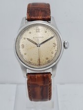 Eterna Brevet + Dirty Dosen Men’s Military Wrist Watch 1940's 32mm