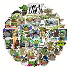 50x MEISTER YODA Sticker Star
