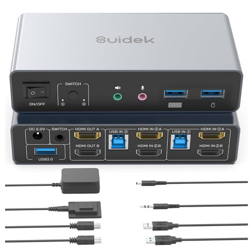 Hdmi kvm switch monitore - switch, 2