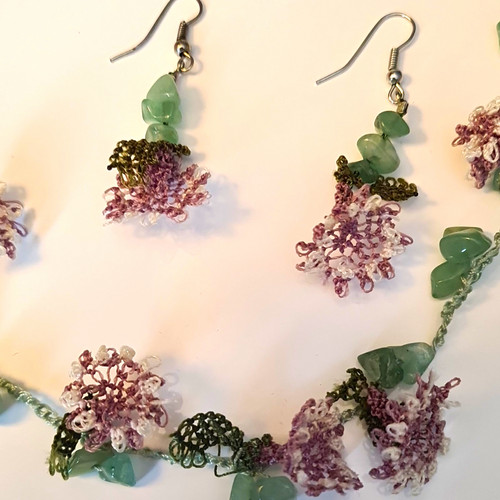 Handgefertigtes schmuckset - handgefertigtes,