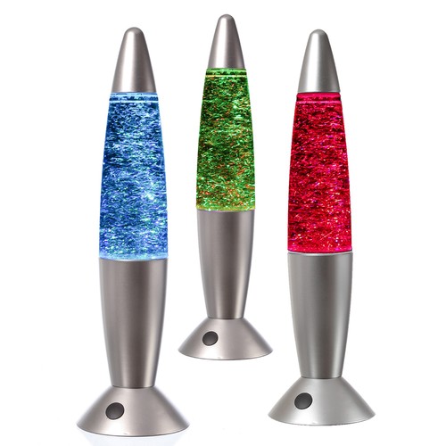 Lavalampe rocket lamp - lavalampe, glitzer