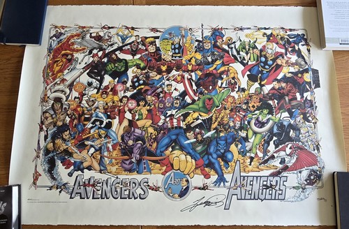 Rare the avengers signed - rare,