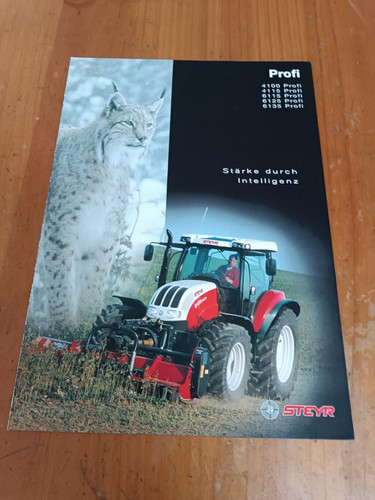 Prospekt steyr profi sprache - steyr,