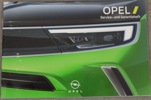 Opel garantie wartungsheft - garantie-,
