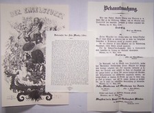 München 1848 Drei Dokumente