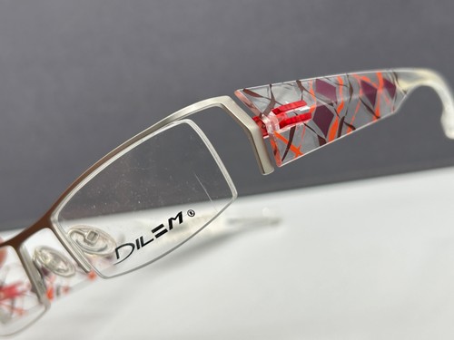 Dilem brille damen silber rot - brille,