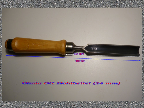 Ulmia hohlbeitel beitel 24 - ulmia, (24