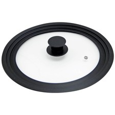 Universal-Glasdeckel - schwarz
