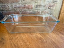 Pyrex Kastenform Königskuchenform Brotbackform Auflaufform Backform 28 cm  Glas
