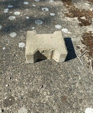 Pflasterstein , Doppel-T-Verbundsystem (grau) 20 x 16 x 8 cm