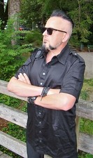 Hemd, Biker, Gothic, Military