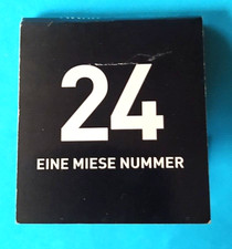Zündhölzer 24 EINE MIESE NUMMER (Sammlerstück)