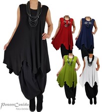 LAGENLOOK Top Over-Long Shirt