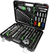 KS TOOLS COMPETITION 1/4"+3/8"+1/2" Steckschlüssel-Satz, 132-tlg, KFZ-Spezial