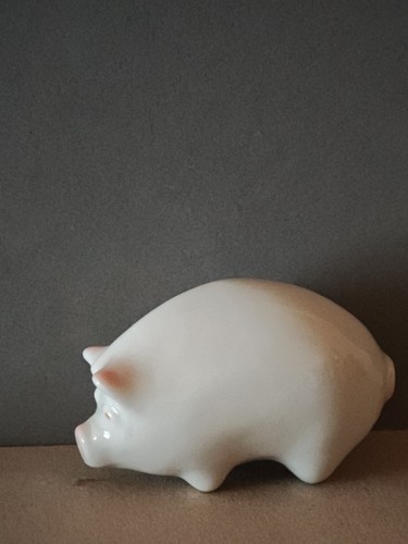 Porzellan figur schwein - porzellan,