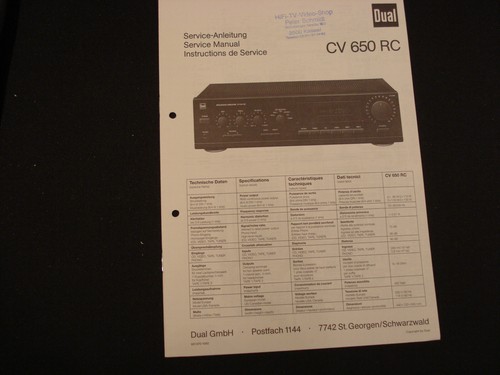 Original service manual - original,