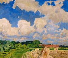 Max Clarenbach - Sommerwolken, 60 x 70 cm