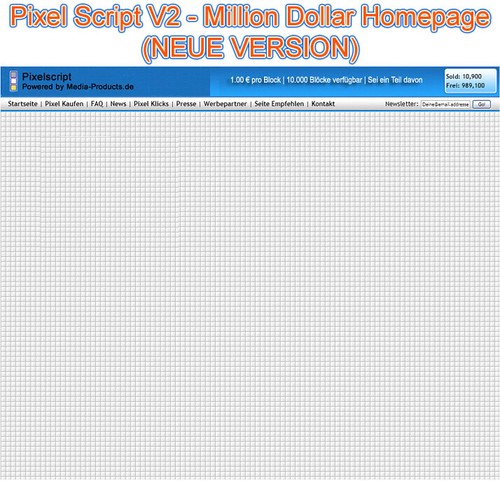 Pixelscript php script - v2, php-script