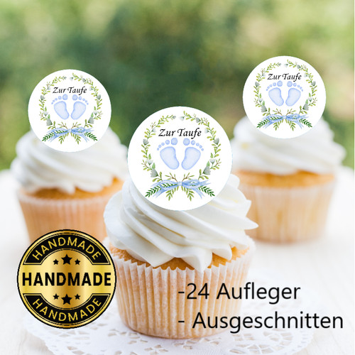 Muffin aufleger taufe - muffin,