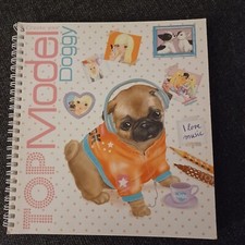Create your Top Model Doggy,Dogs,Hunde,Sticker-Buch Bulldogge,Mops