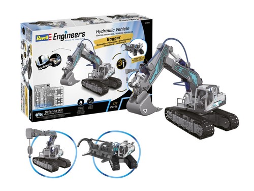 Revell hydraulic bagger 3in1 - revell,