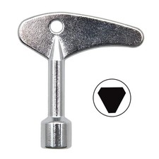 8mm Dreikantschlüssel 3 Kant Schlüssel 8mm Dreikantschlüssel Mülltonne Pfosten