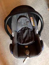 Maxi Cosi CabrioFix Inclusive Newborn Einsatz, Isofix Easyfix Basis, Grau