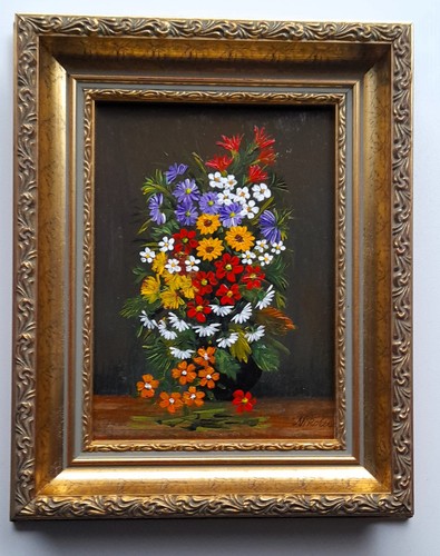 öl bild blumen - bild, cm