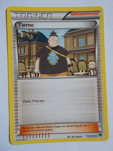 Pokemon karten 112 122 - 112/122, tierno