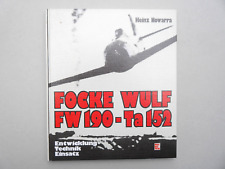 Deutsche Geschichte Wk II FOCKE WULF Fw 190-TA 152 Technik Einsatz Heinz Nowarra