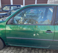 Fahrertür / Tür links  Volkswagen Lupo Grün Bj. 11/98