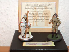 ATLAS Vollzinnfiguren Wehrmachtssoldaten Jäger 1941/ Unteroffizier 1940 1:32#117