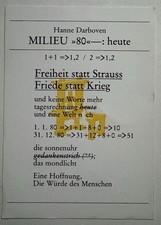 HANNE DARBOVEN - invitation -