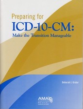 Preparing for icd make - icd-10-cm:,