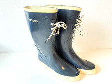 Vintage: TRETORN flash Gummistiefel Segelstiefel Regenstiefel blau 40 - handmade