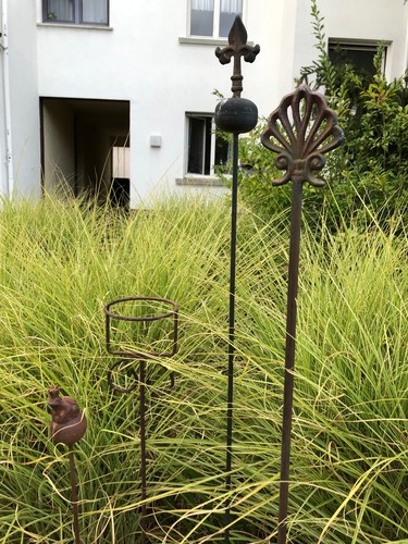 Garten deko metallstäbe - deko,