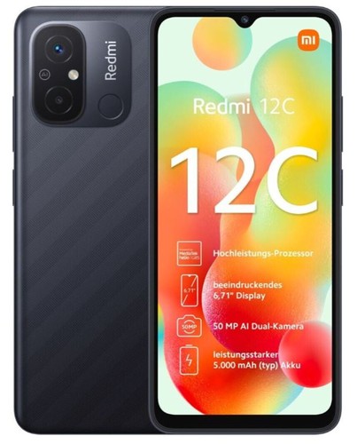 Xiaomi redmi 12c 64gb handy - redmi,