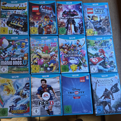 Nintendo wii spiele sammlung - u,