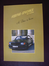 Koenig Specials Super SEC Prospekt / Brochure, D/GB